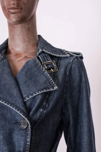 Alternative view of Sobretudo Shoulder Jeans com Cinto 40