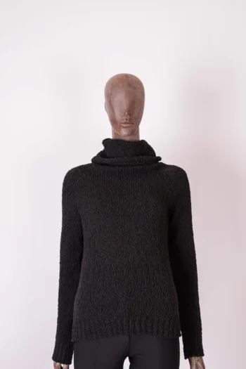 Sueter Gola Alta Egrey Preto Tricot P