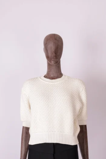 Sueter Manga Curta Missinclof Off White P