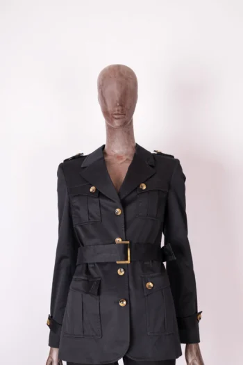 Trench Coat Utilitário Daslu Preto 36