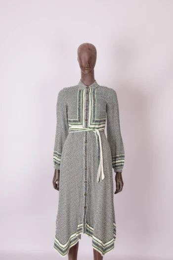 Vestido Maeve By Anthropologie Verde Poás 36