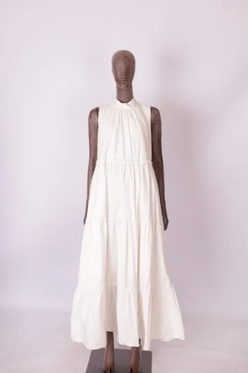 Vestido Marco Gurgel Para Carol Bassi Branco Amplo P