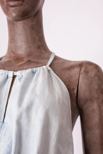 Alternative view of Vestido Twenty Four Seven Jeans Longo Lavagem Clara P