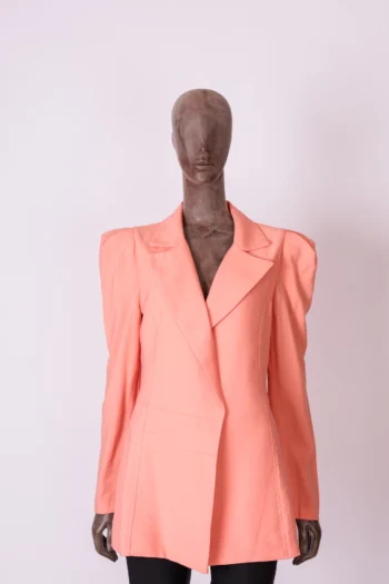 Blazer Rock Lola Alongado Manga Princesa Coral P