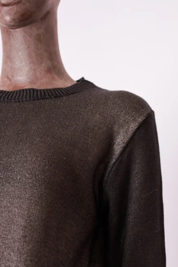 Alternative view of Blusa de Tricot Calvin Klein Jeans Chumbo P