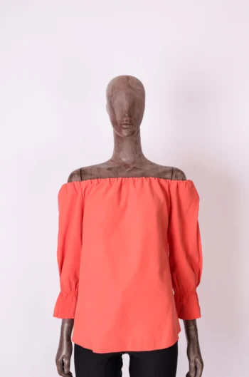 Blusa Le Lis Blanc Ciganinha Coral P