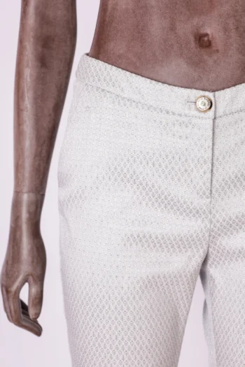 Alternative view of Calça Alfaiataria Ted Baker Cinza P