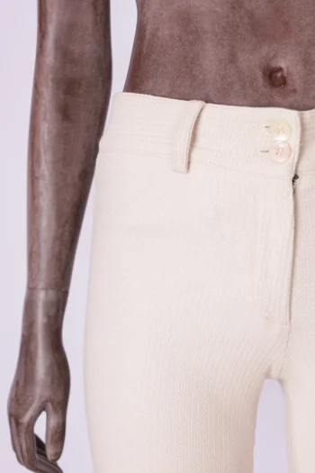 Alternative view of Calça Animale Bege Com Bolsos 36