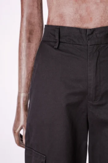 Alternative view of Calça Colcci Wide Leg Bolso Cargo Preta 38