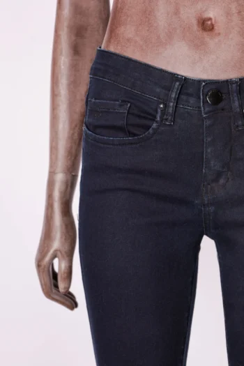 Alternative view of Calça Feminina Calvin K. Jeans Azul Escuro 36