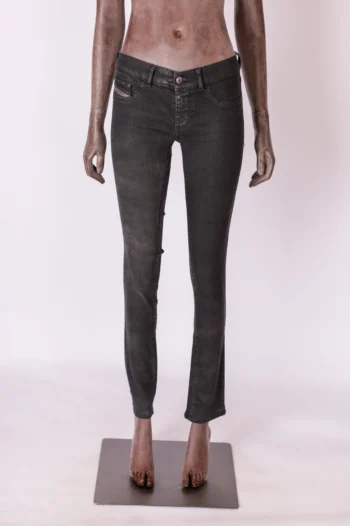 Calça Jeans Diesel Cintura Preta
