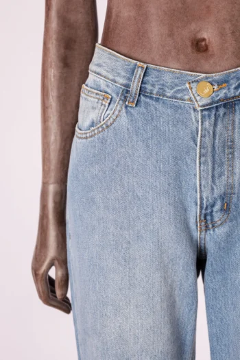 Alternative view of Calça Jeans Reta I Cantão Reta Basic 2 38