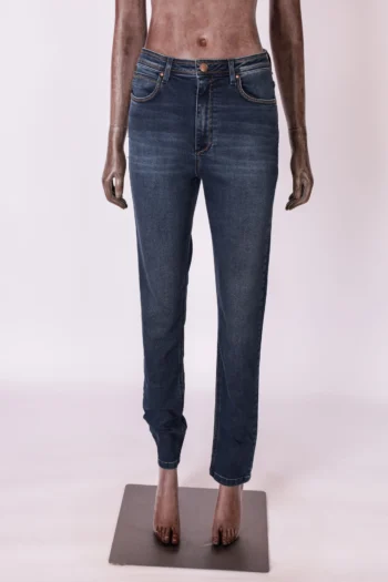 Calça Jeans Skinny A Cantão Comfort Escura 38