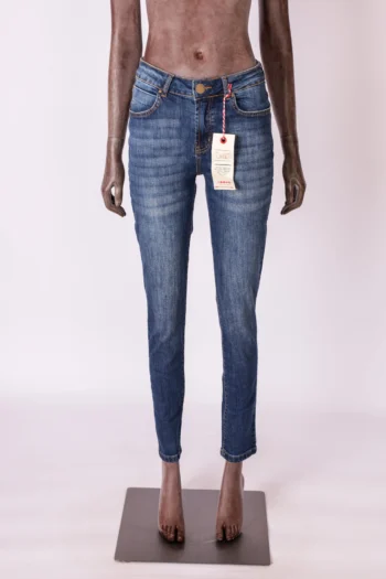 Calça Jeans Skinny I Cantão Comfort Escura 38