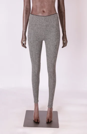 Calça Legging Zara Basic Cinza Mesclada Preta PP