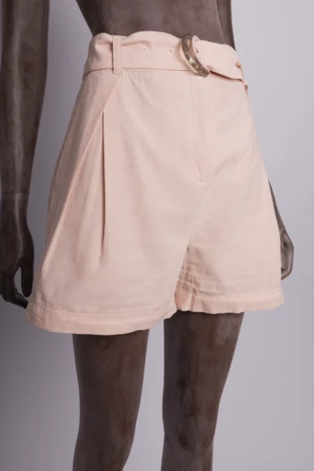 Short Shoulder com Cinto Rosa Claro 40