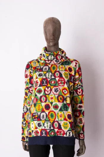 Sueter Gola Alta Cantão Colorido M