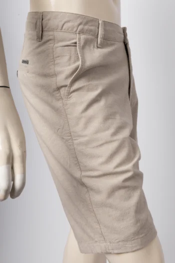 Alternative view of Bermuda Masculina Reserva Linho Khaki 44