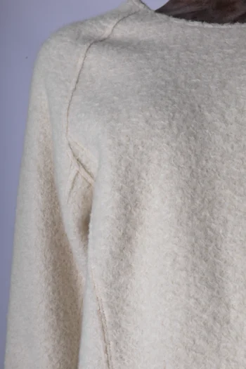 Alternative view of Blusa Zara Moletom Texturizado Bouclé Off-White P