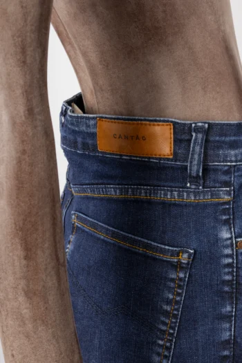Alternative view of Calça Jeans Cantão Skinny Dark Blue 38