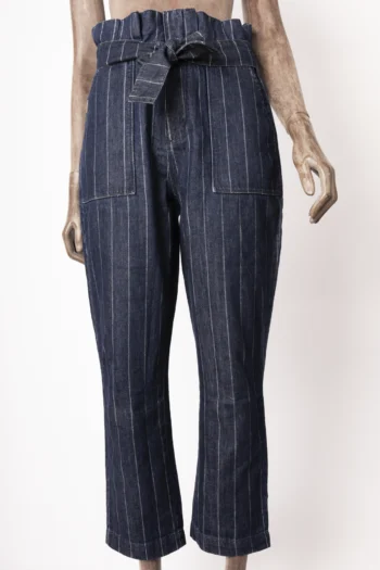 Calça Jeans Enna Clochard Risca Giz Lavagem Escura 36