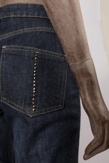 Alternative view of Calça Jeans Le Lis Blanc Azul Escuro P