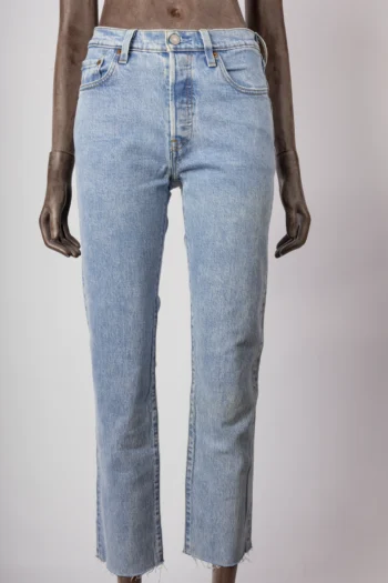 Calça Jeans Levi's 501 Lavagem Clara P