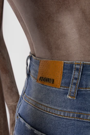 Alternative view of Calça Jeans Skinny Anselmi Denim Rasgos 38