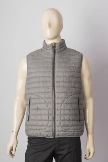 Colete Zara Man Puffer Cinza 44