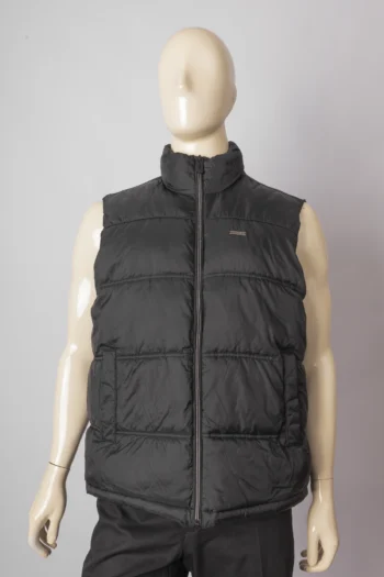 Colete Zara Young Division Masculino Puffer Preto 44