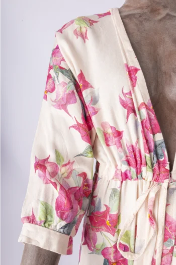 Alternative view of Vestido Robe Trussardi Rosa Estampado M