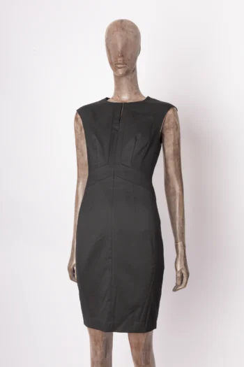 Vestido Ted Baker Midi Alfaiataria Lápis Preto P