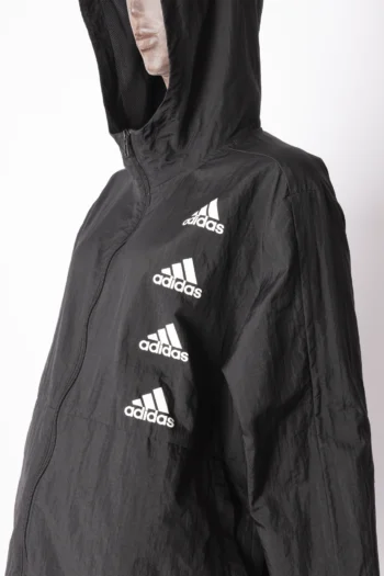 Alternative view of Jaqueta Adidas Corta-Vento com Capuz Preta G