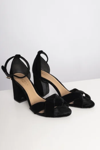 Sandalia Arezzo Em Veludo 39