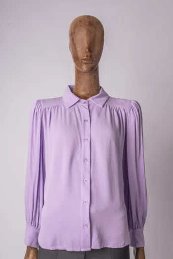 Camisa Bem me Quer Lilás Texturizada P