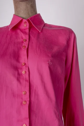 Alternative view of Camisa Dudalina Algodão Egípcio Pink 44