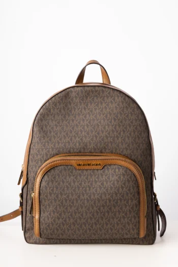 Mochila Michael Kors Monograma Marrom