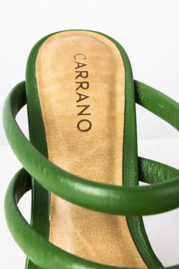 Alternative view of Sandália Carrano com Tiras Verde Bandeira 35