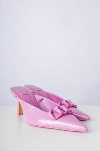 Scarpin Zara Mule Corrente Rosa 36