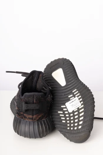 Alternative view of Sneaker Adidas X Yeezy Boost 350 V2 MX Rock Marrom e Preto 38BR