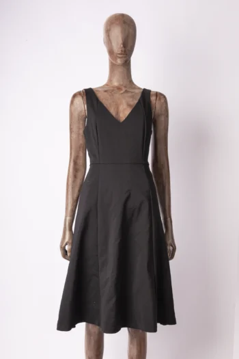 Vestido Cheroy Midi Alfaiataria Preto P