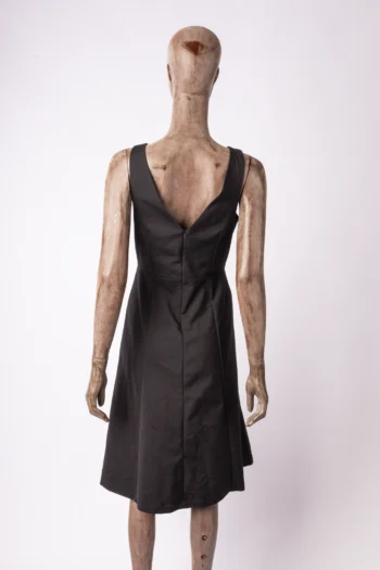 Alternative view of Vestido Cheroy Midi Alfaiataria Preto P