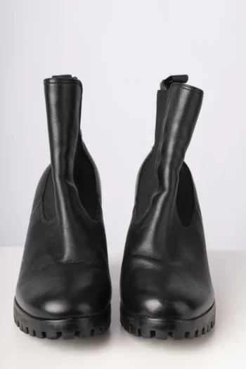 Bota Jorge Bischoff de Salto Couro Preto 36
