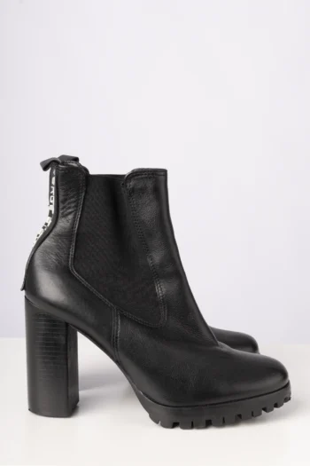 Alternative view of Bota Jorge Bischoff de Salto Couro Preto 36