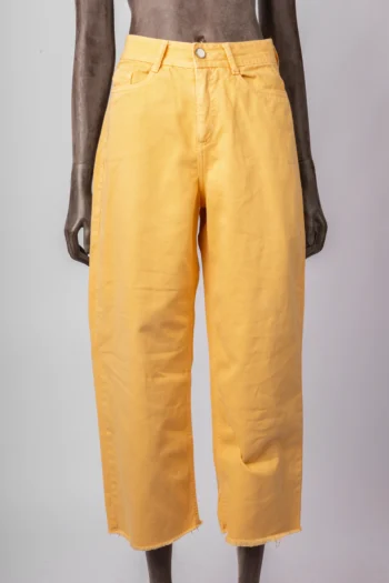 Calça Shoulder Wide Laranja 36