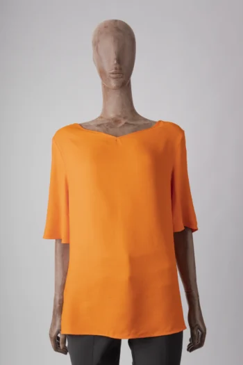 Camiseta Lafort Decote V Laranja 42