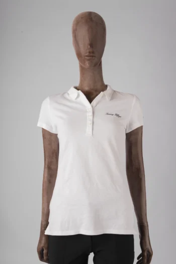 Camiseta Polo Tommy Hilfiger Branca PP
