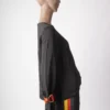 Conjunto NK Blusa+ Calça Preto com Faixas em Lurex 38 - Imagem 3