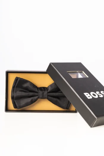 Alternative view of Gravata Borboleta Hugo Boss em Seda Preta