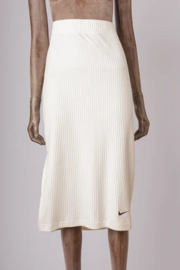 Saia Nike Midi Canelada Off White M